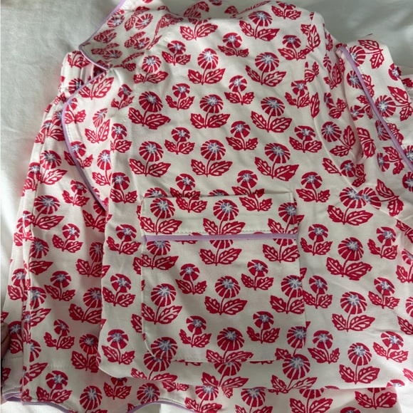 Roller Rabbit Pink Floral Cotton blend pjs - Picture 3 of 3